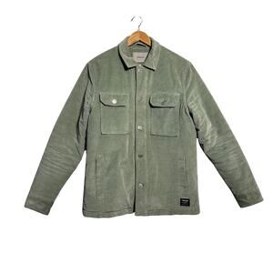 Hudson Men’s Light Green Cord Jacket Size Medium